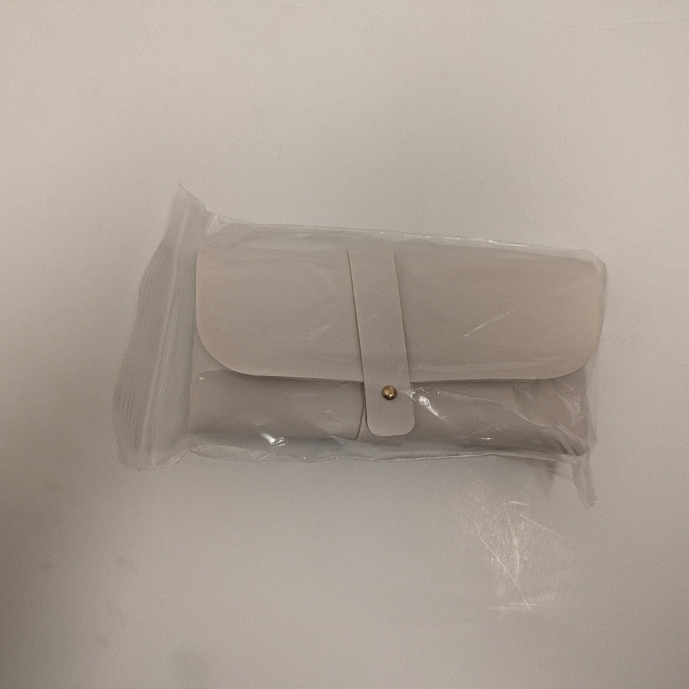 White Man-made Leather Box